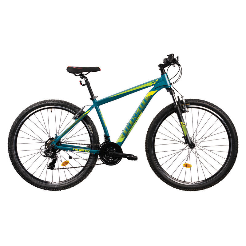 Bicicleta MTB Colinelli COL23, Marimea M, 29 inch, Verde, 21 Vit, Cadru Aluminiu