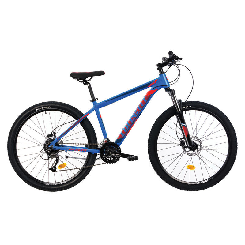 Bicicleta MTB Colinelli COL27, Marimea M, 27.5 inch, Albastru, 24 Vit, Aluminiu