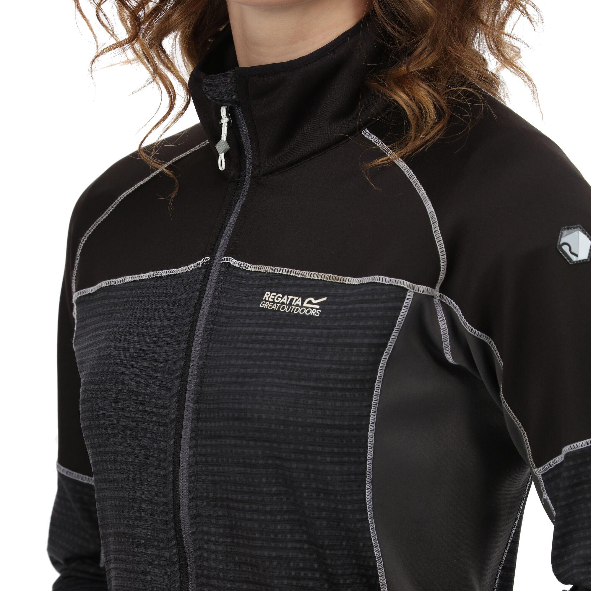 Women's YARE softshell jacket (Black / Anthracite)