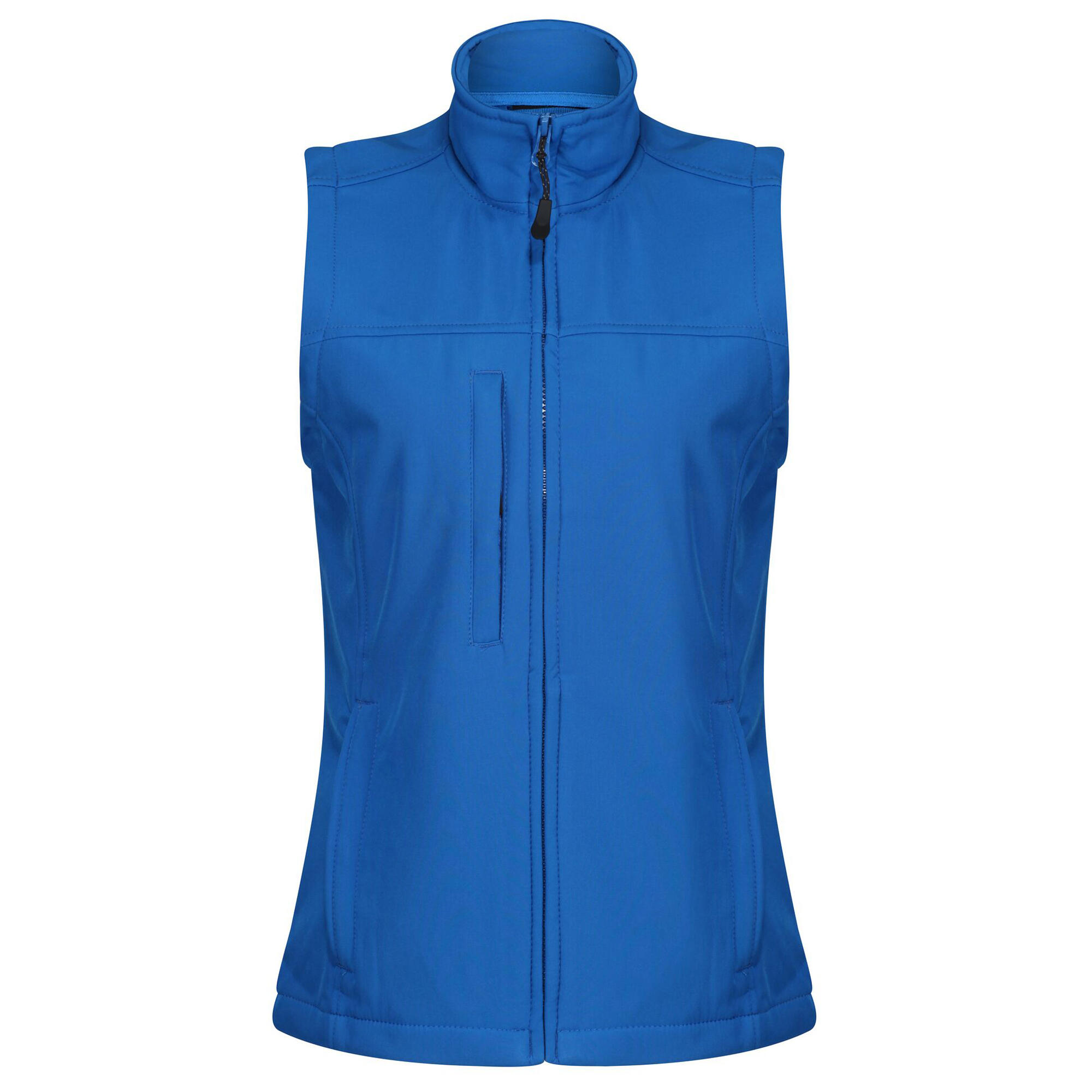 REGATTA Womens/Ladies Flux Softshell Bodywarmer / Sleeveless Jacket (Water Repellent &