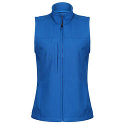 Chaleco Softshell modelo Flux para mujer Azul Oxford