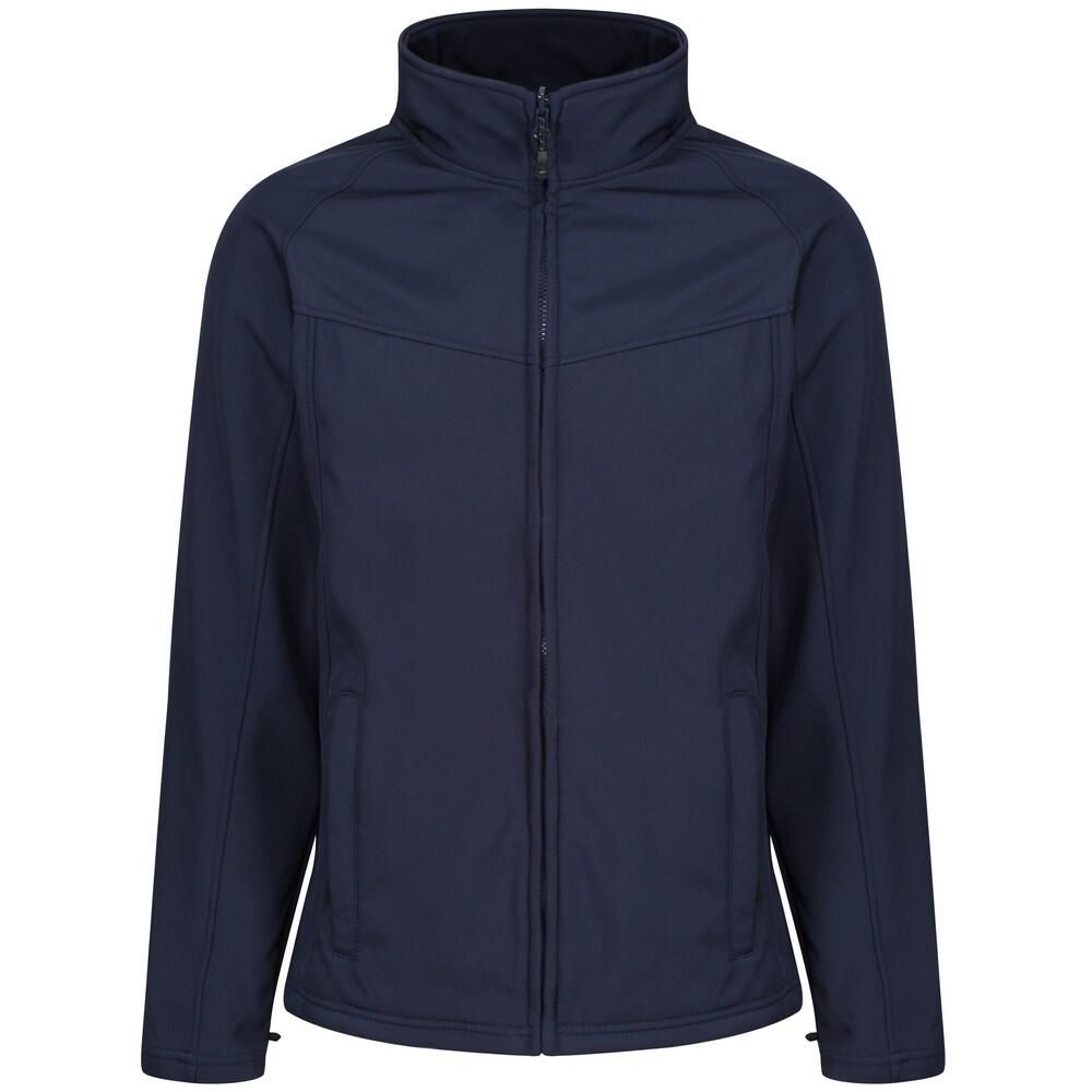 UPROAR Men's Softshell Jacket (Navy Blue)