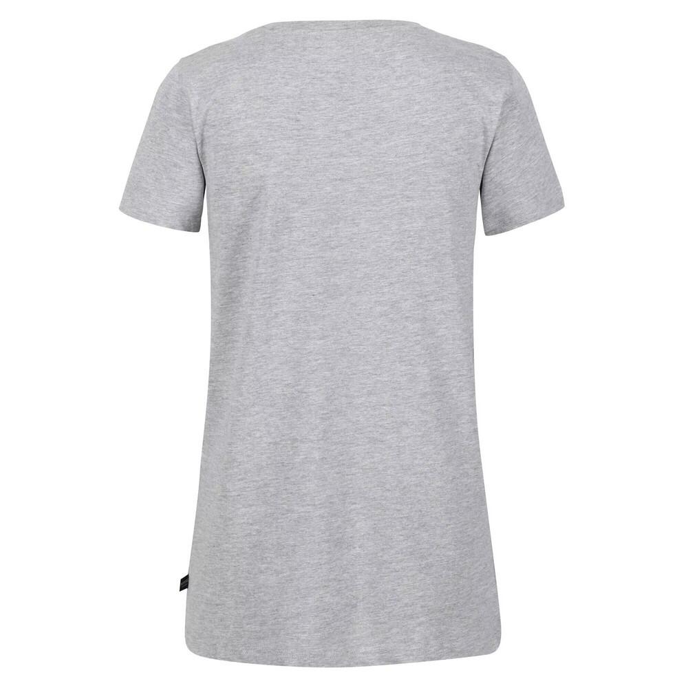 FILANDRA Women's Tshirt (Silver grey)