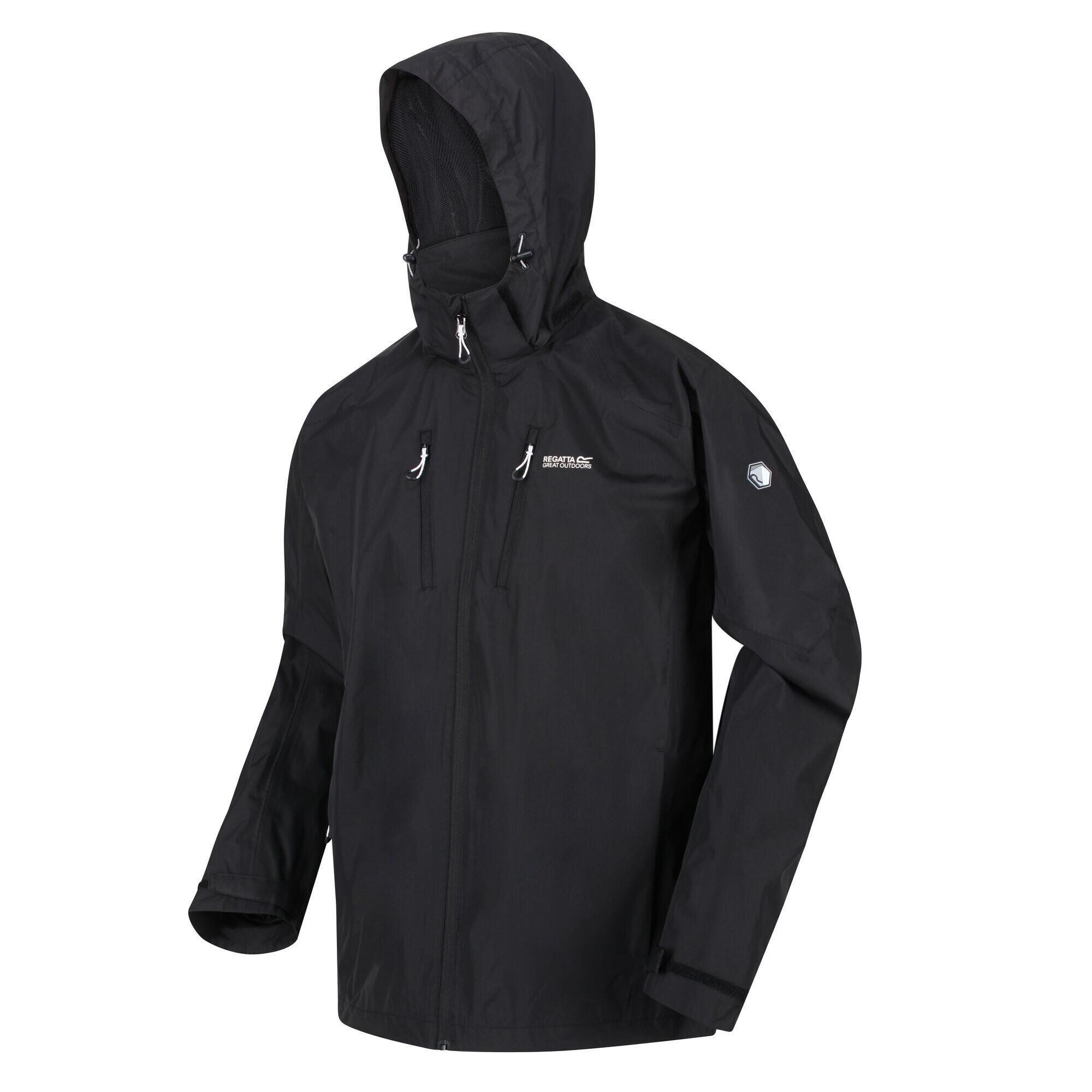 Veste Imperméable CALDERDALE Homme (Noir) 3/5