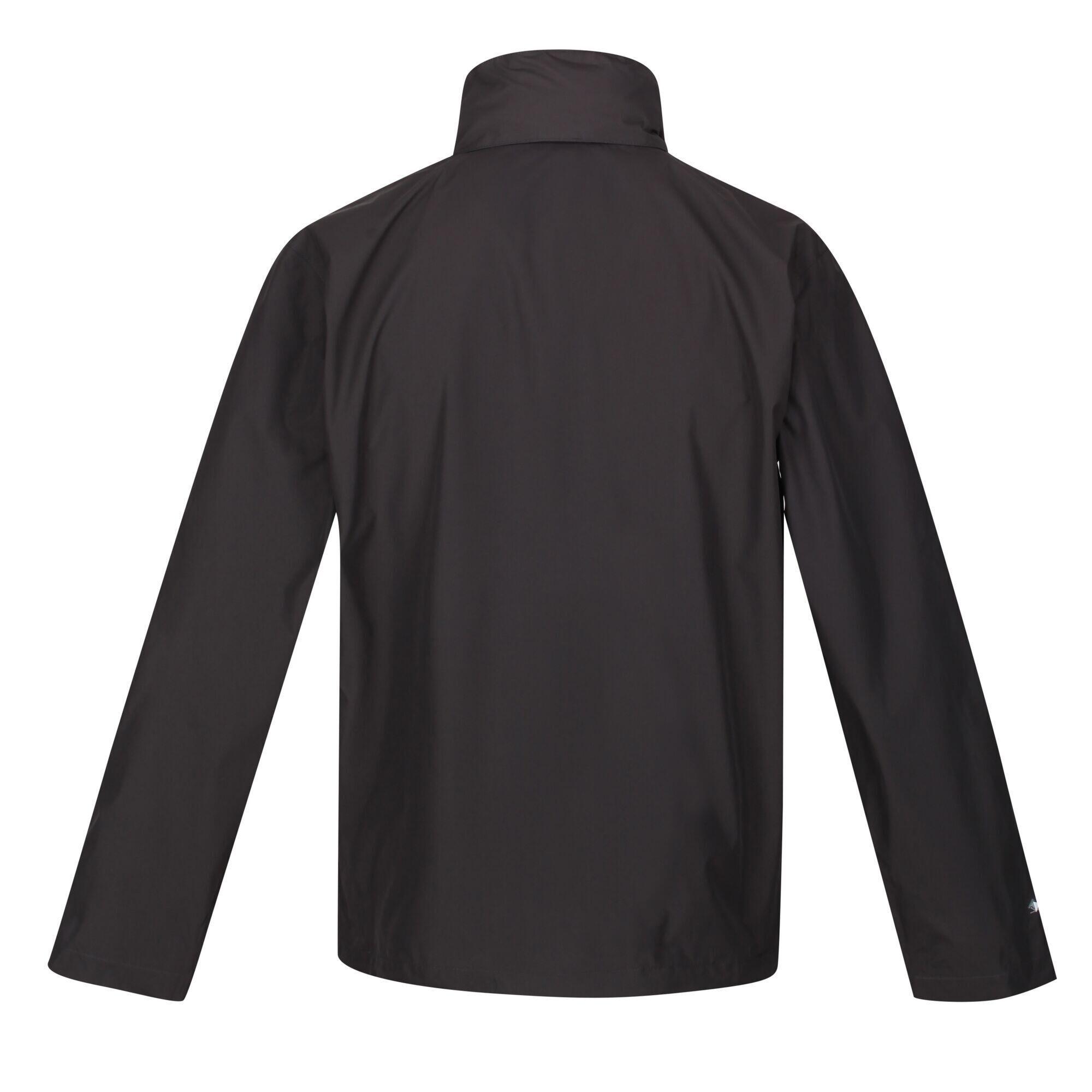 Great Outdoors Outdoorjacke Matt mit Kapuze, wasserfest Herren Asche/Schwarz 3/7