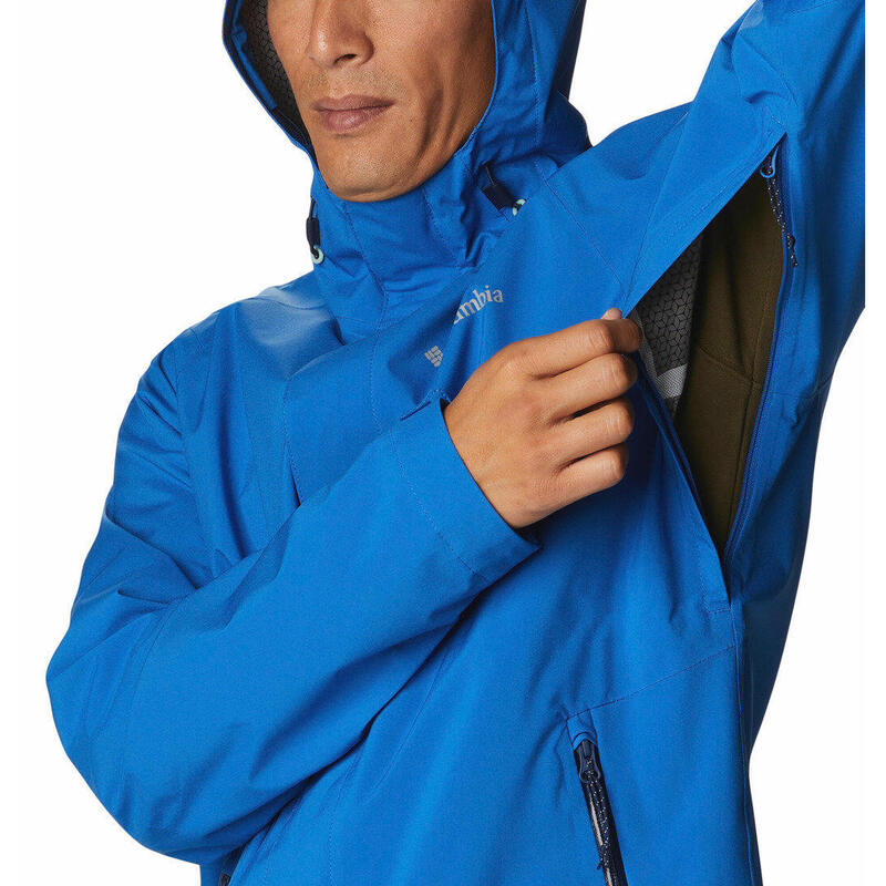 Chaqueta de lluvia para hombres Columbia Earth Explorer