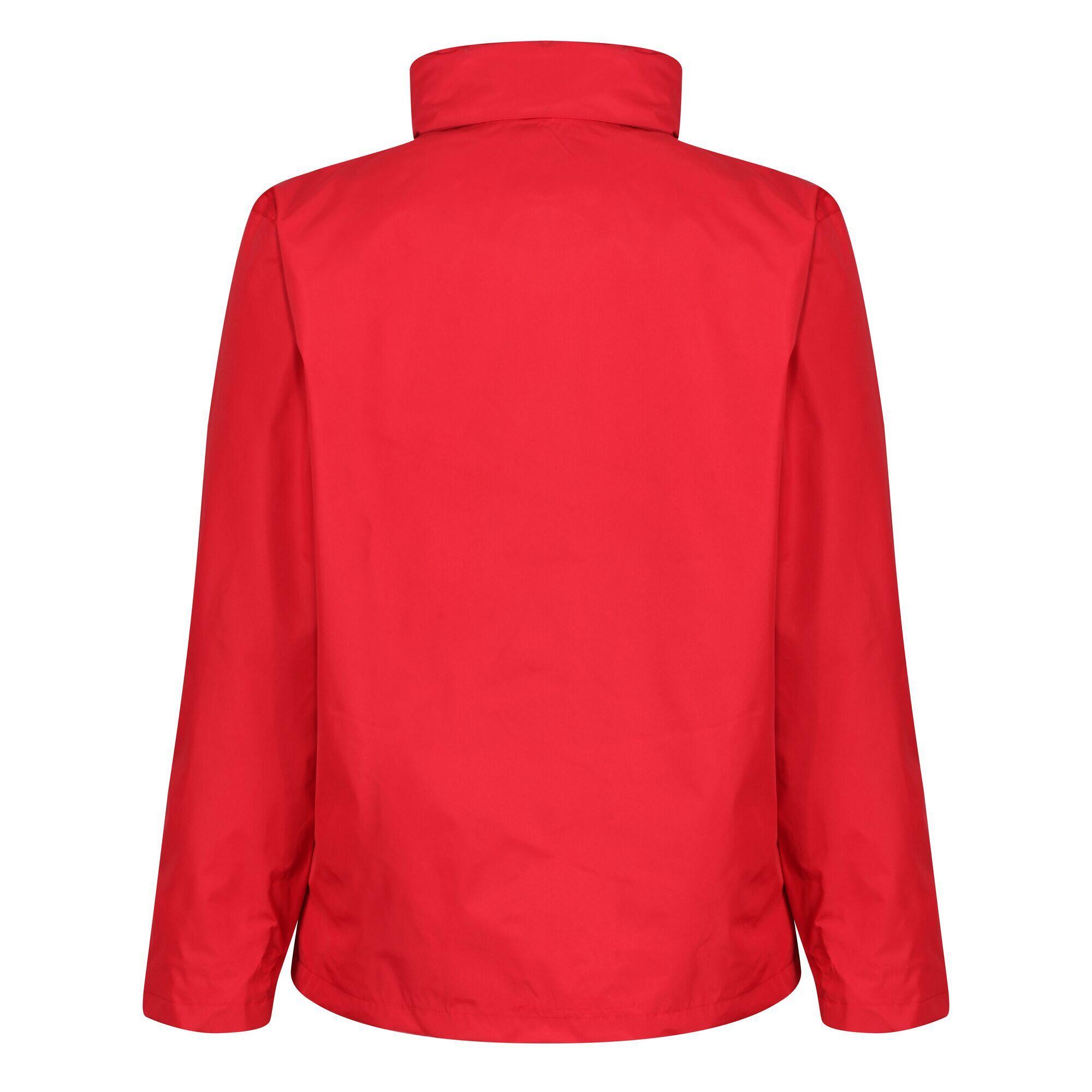 Mens Classic Waterproof Jacket (Classic Red/Black) 4/5