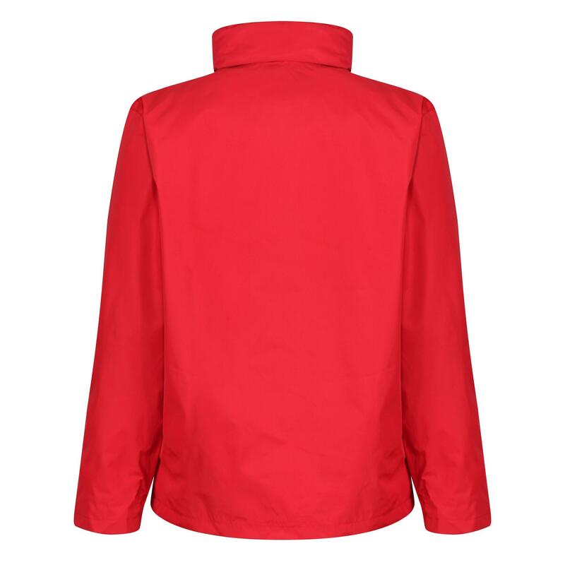 Outdoorjacke wasserfest Herren Rot/Schwarz