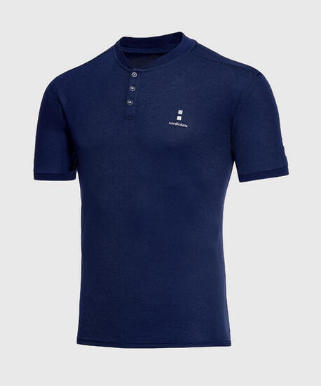 Polo Tennis Padel Excellence Homme Navy 93% Polyester Recyclé