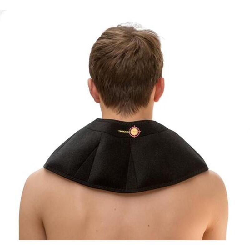 Collier cervical chauffant nomade TRANQUILISAFE - 4 poches chauffantes offertes