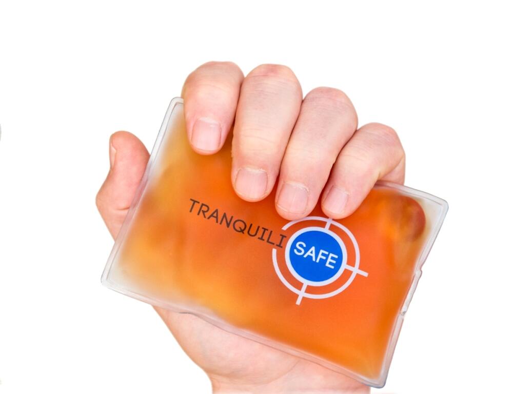 Lot de 4 poches chauffantes réutilisables TRANQUILISAFE 2/5