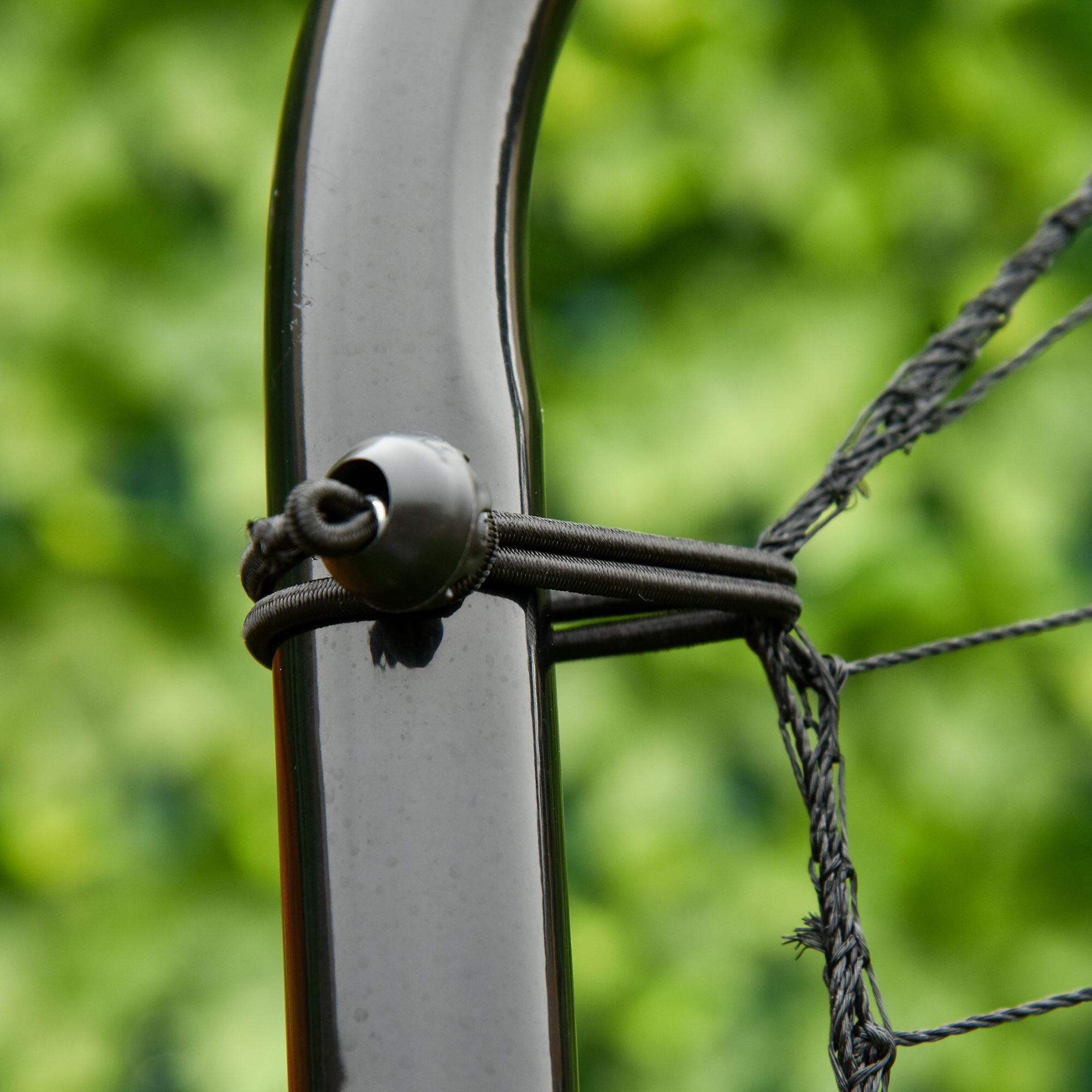 HOMCOM Rete da Calcio Rebounder Pieghevole con Bersaglio e Angolo Regolabile 7/7