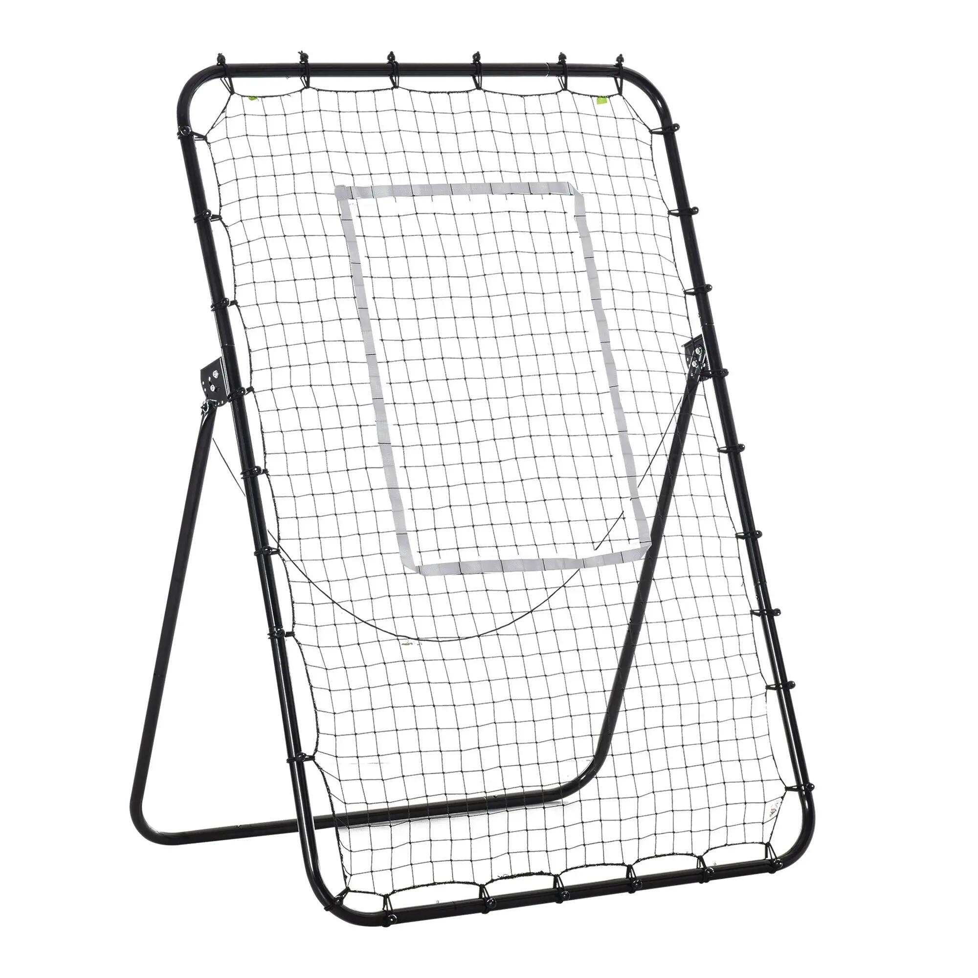 Filet de rebond de football ajustable hauteur angle réglables rebondeur pour 1/9
