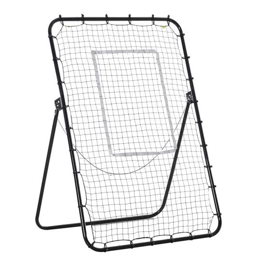 Filet de rebond de football ajustable hauteur angle réglables rebondeur pour