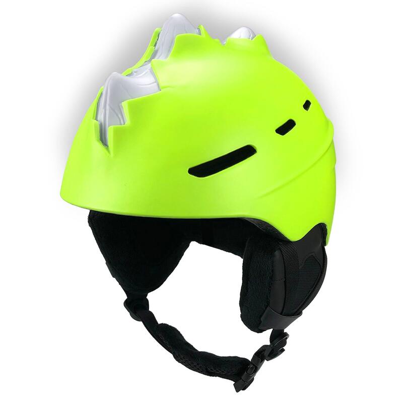 Casco De Esquí para niños jóvenes hombres y mujeres seguro con diseño 3d uso snowboard adultosbone spike lcrazy safety en1077