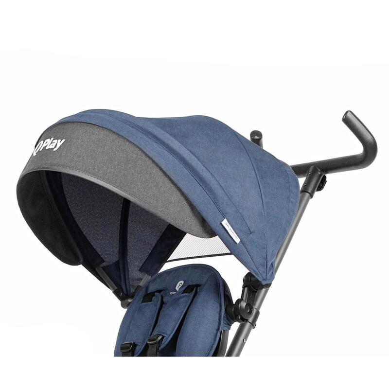 Tricicleta Qplay Rito Star albastru