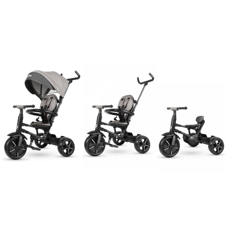 Qplay Rito Star Tricycle - Vélo d'équilibre - Gris