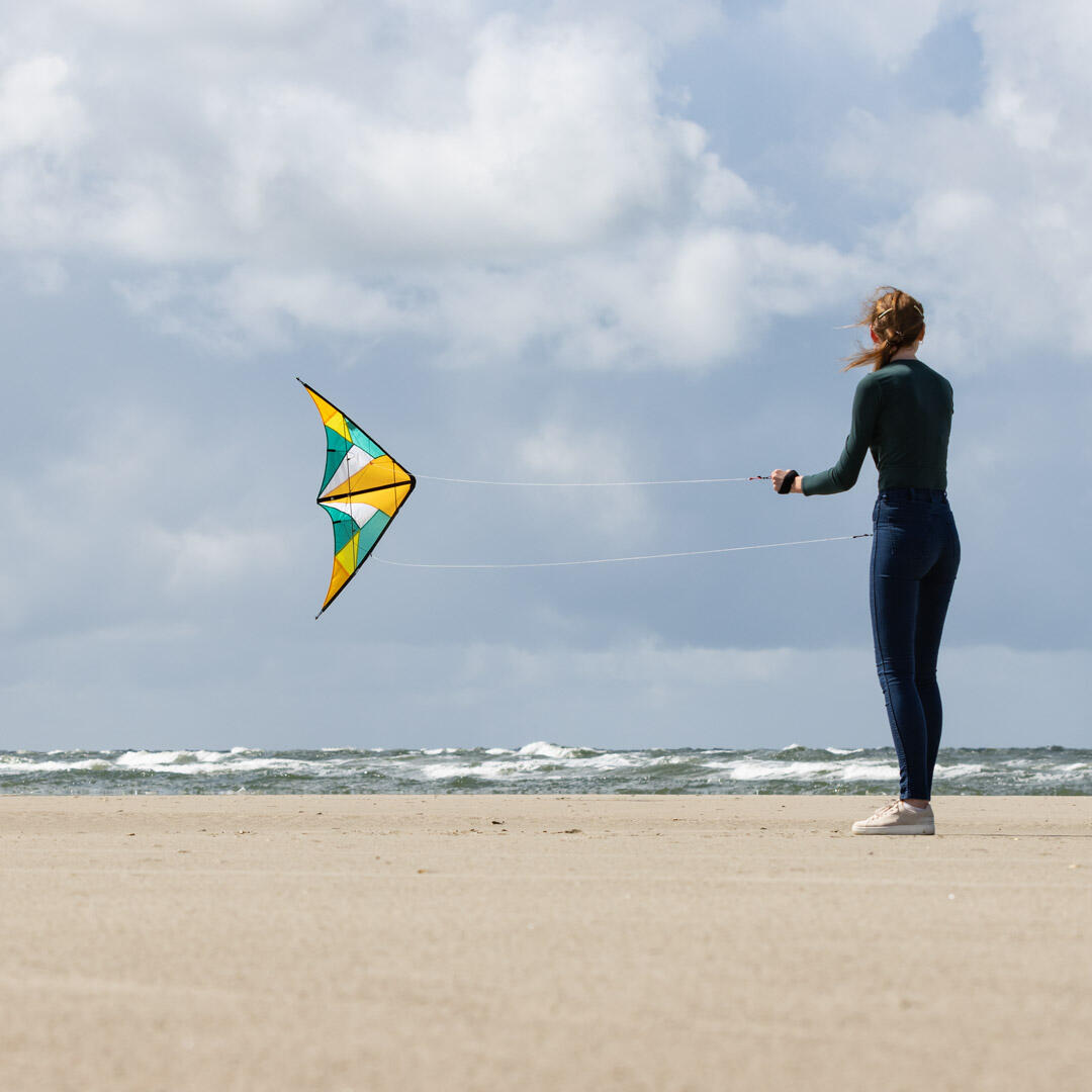 HQ-Quickstep II Blossom - Lenkdrachen, ab 10 Jahren, 60x135cm, flugfertig 5/5