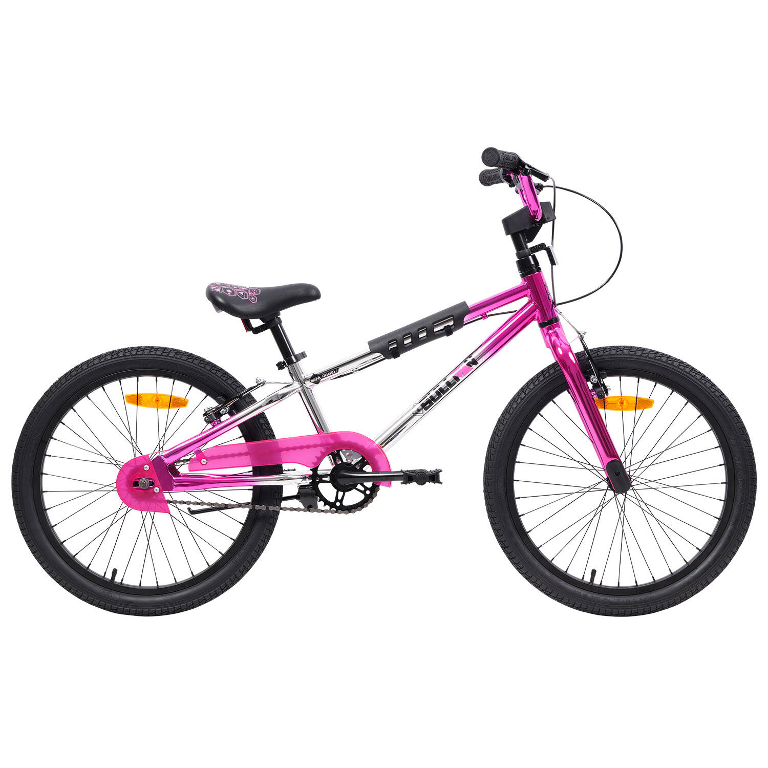 20" Safeguard Bicycle - Pink/Silver 2/5