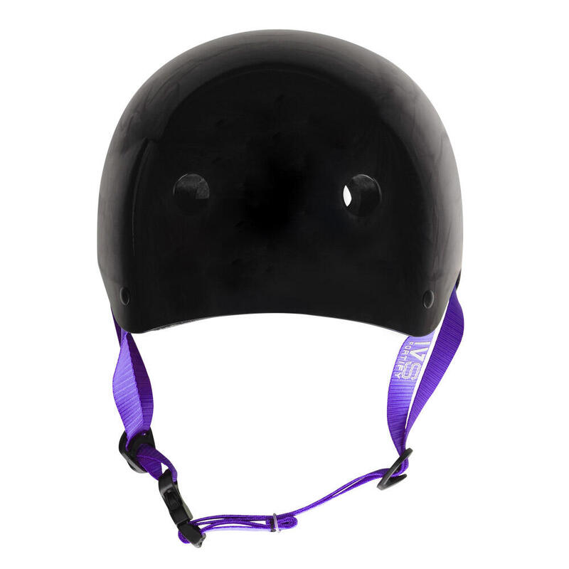 Fortify Helm – glänzend schwarz/lila – Groß