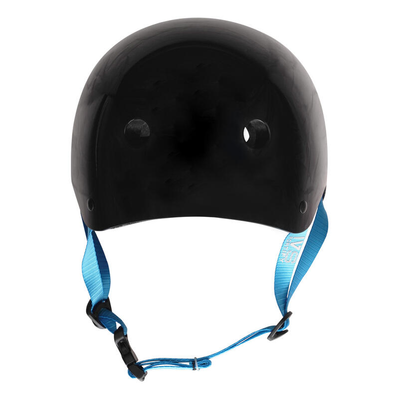 Casco Fortify - Negro brillante/Azul - Pequeño