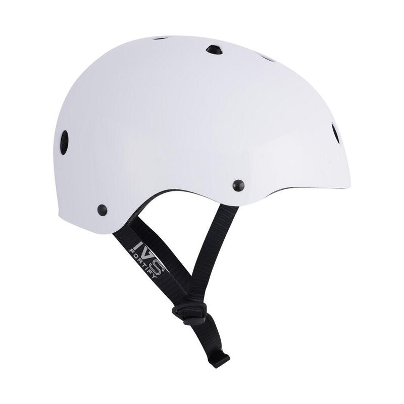 Fortify Helm – glänzend weiß – Medium