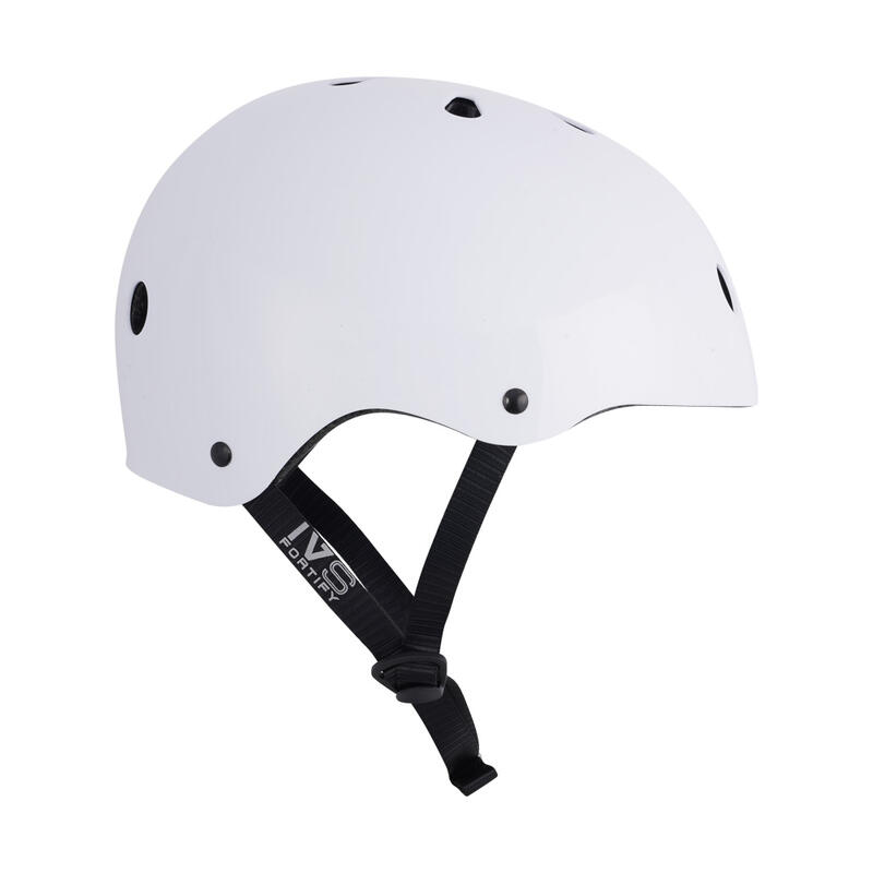 Fortify Helm – glänzend weiß – klein