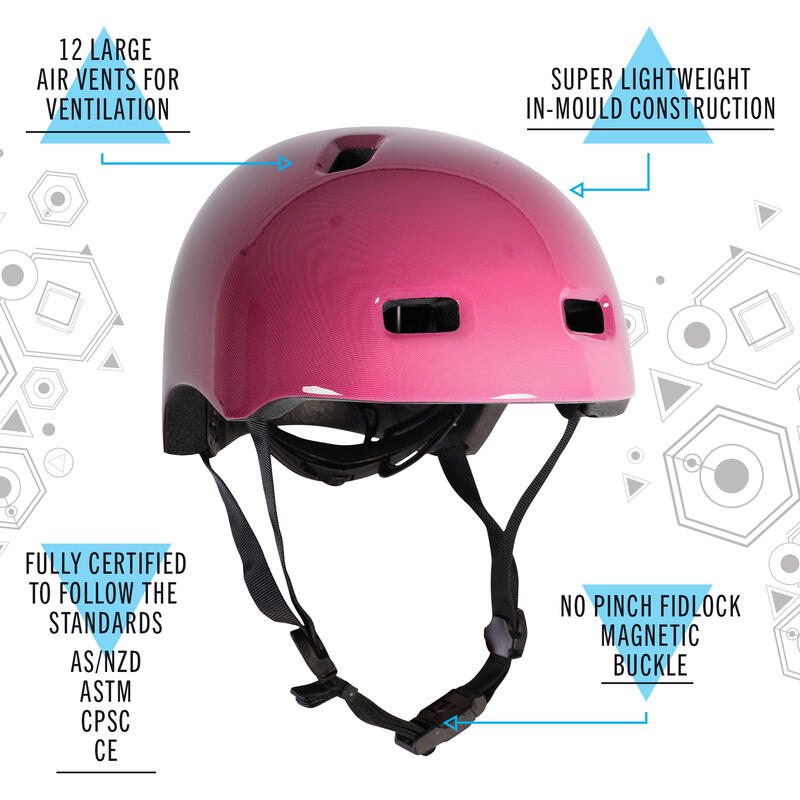 Antic Multi Sport Helmet - Flamingo Fade