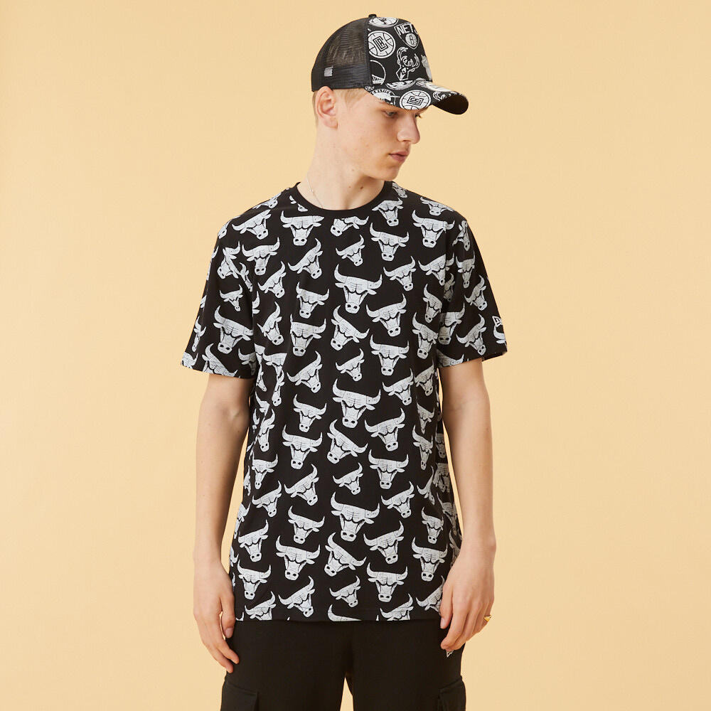 T-shirt logo Chicago Bulls 1/5