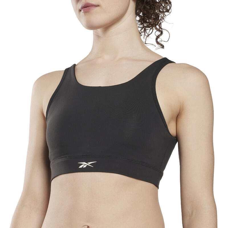 Tricou sport hn1837 top negru damă