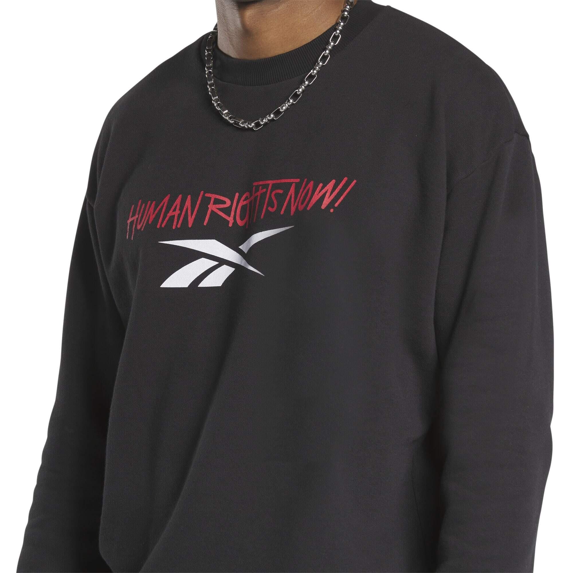 Sweater met ronde hals Reebok Human Rights Now! 5/5