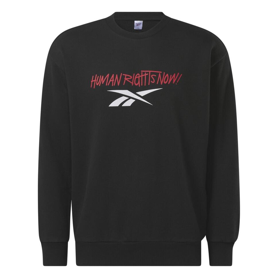 Bluza z dekoltem Reebok Human Rights Now!