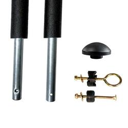 1 poteaux de filet de sécurité Ø25mm pour trampolines