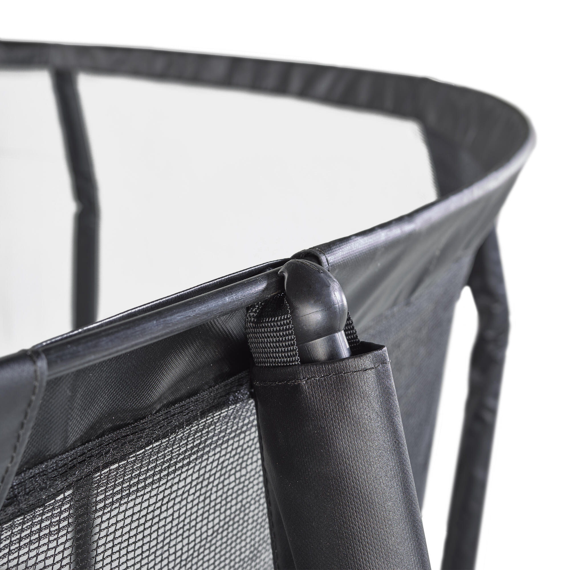 Trampoline Premium Ø 300 cm filet de sécurité + échelle + bâche - Famili 300 6/7