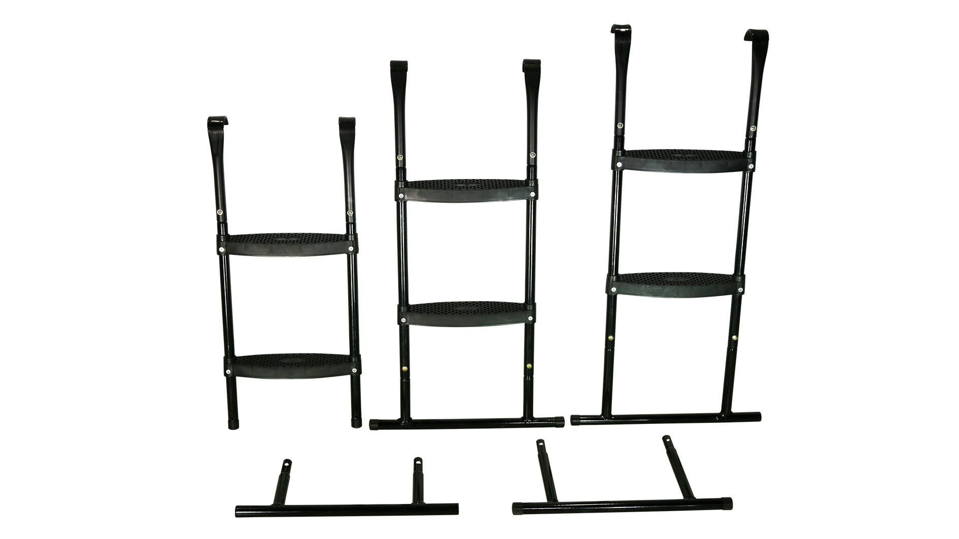 Échelle trampoline universelle - multi-tailles pour trampolines ronds 3/5