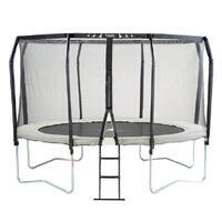 Trampoline de jardin rond Ø366cm avec filet de sécurité + échelle - Fabrication