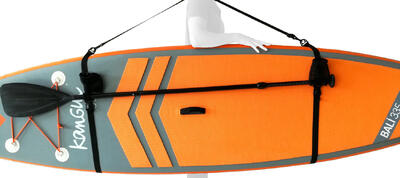 Cinghia di trasporto per stand up paddle gonfiabile con attacco per pagaia