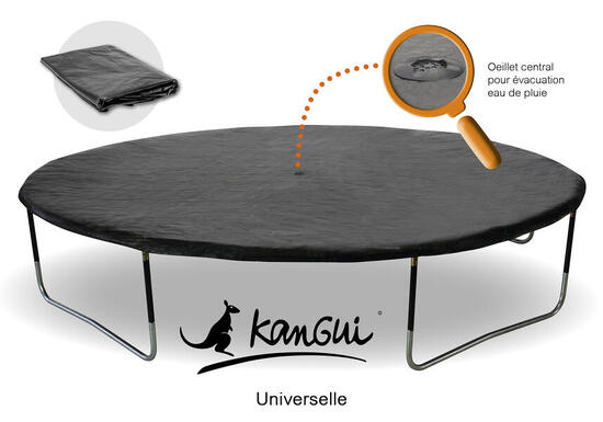 Bâche de protection Ø300cm adaptable à tous trampolines de diamètre 300 cm