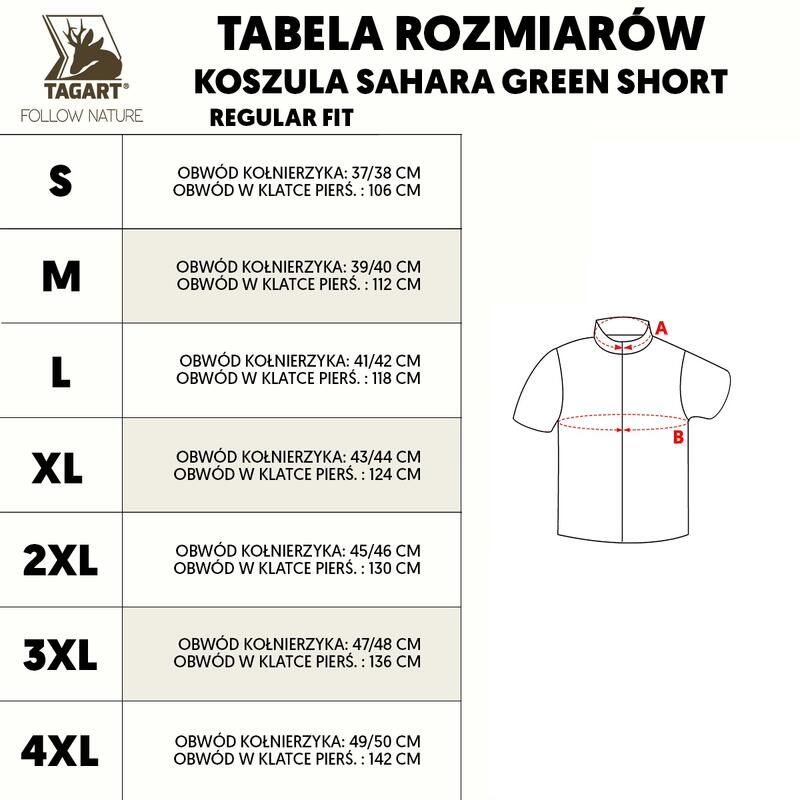 Lovecká košile Sahara Short s anti-UV úpravou