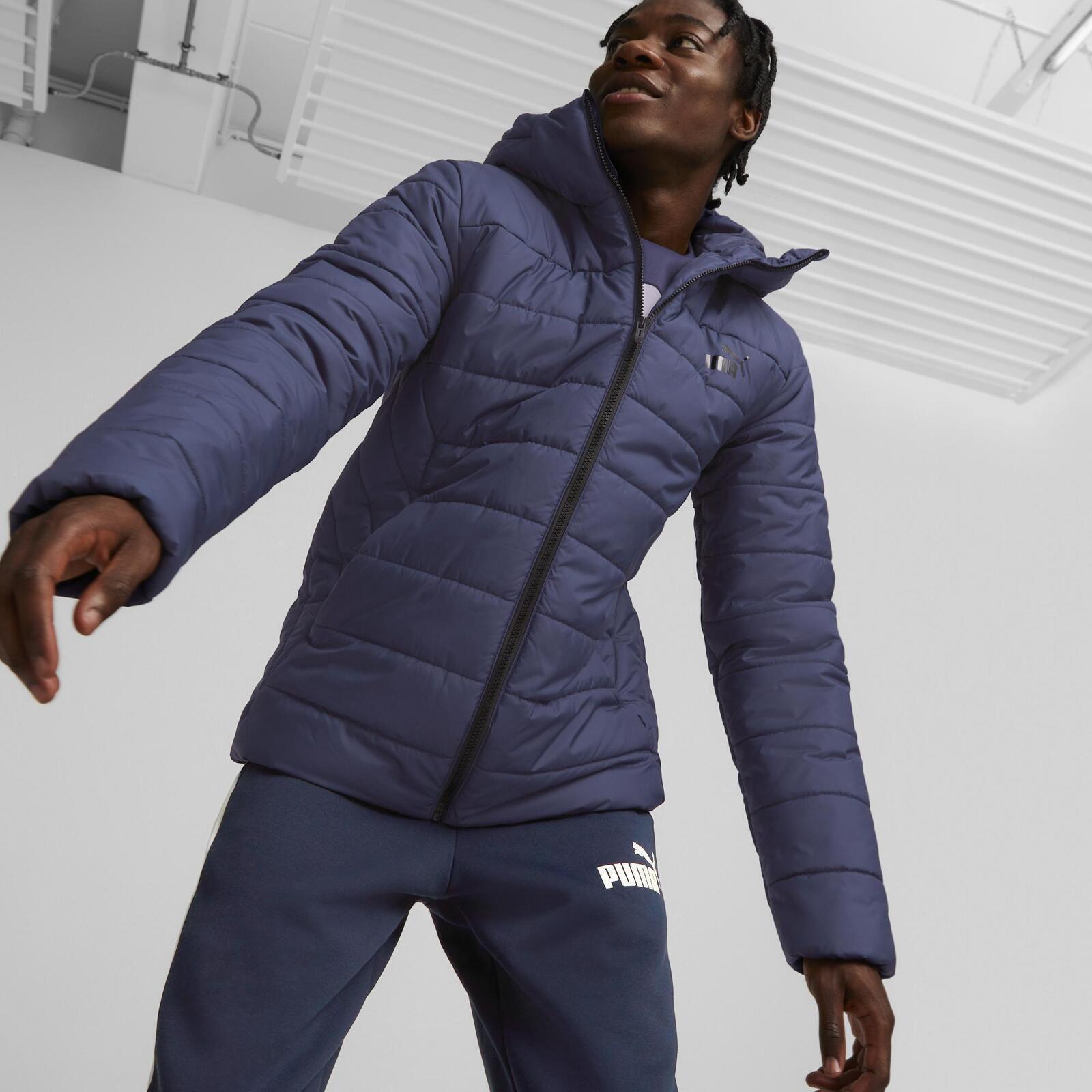 Veste Puma ESS Padded Jacket, Bleu, Hommes 3/5