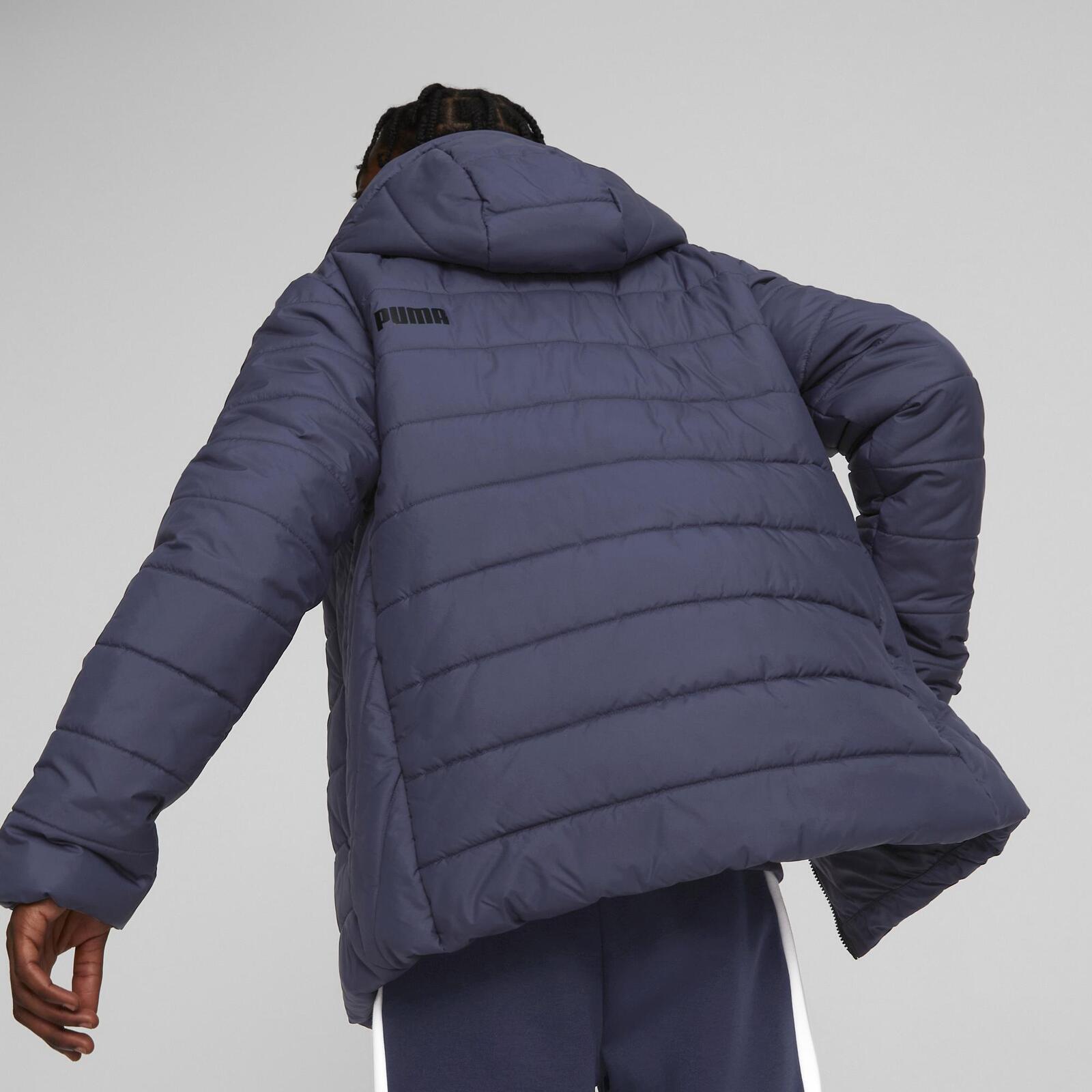 Veste Puma ESS Padded Jacket, Bleu, Hommes 4/5