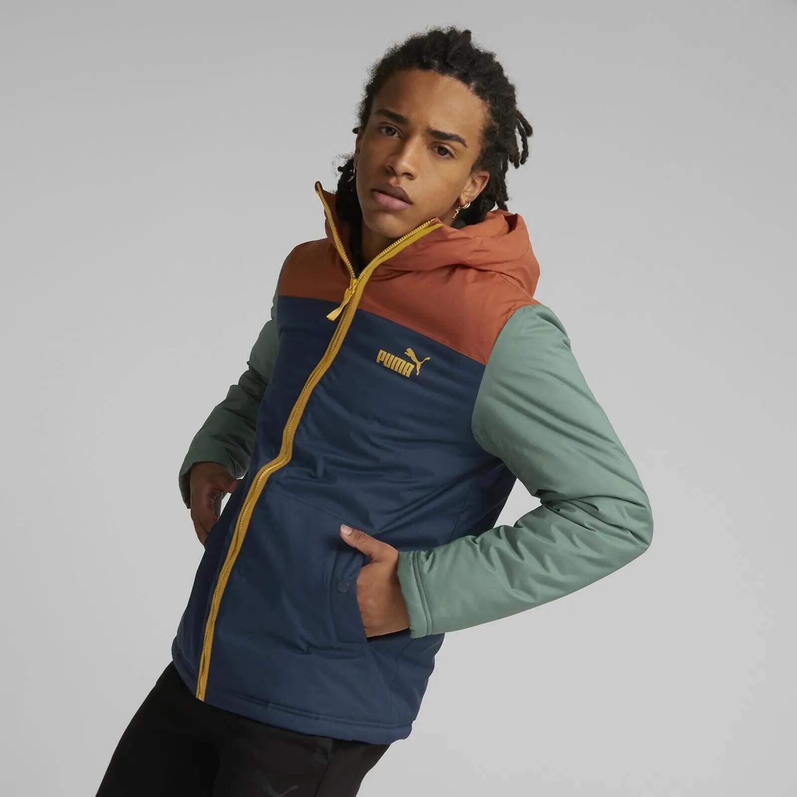 Kurtka męska Puma COLOURBLOCK PADDED 3/5