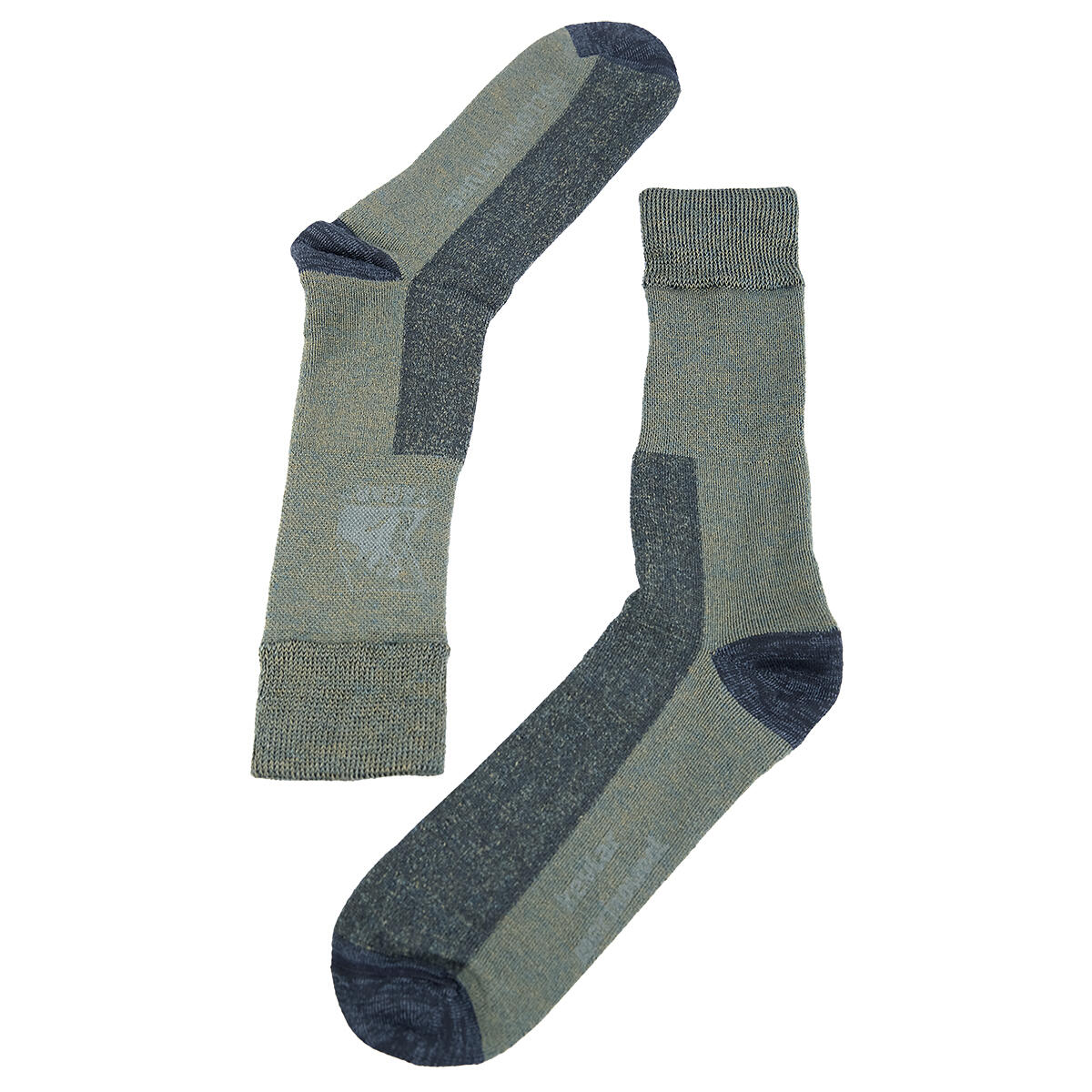 Tagart - Chaussettes De Chasse Tagart Winter High Green Avec Renforts En Kevlar - Chaussons De Bottes Haut - Vert - 43/46 - Decathlon