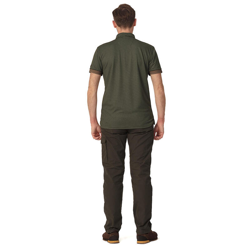 Koszulka myśliwska Tagart Polo Hals 2 Dark Green wysoka oddychalność