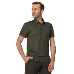 T-shirt de chasse homme Tagart Polo Hals 2 Dark Green haute respirabilité
