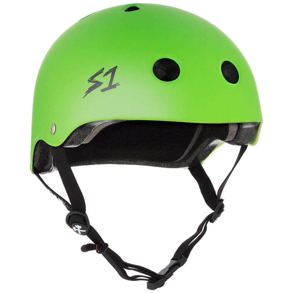 S1 HELMETS S1 LIFER HELMET - MULTI-IMPACT & HIGH-IMPACT CERTIFIED - MATT LIME GREEN