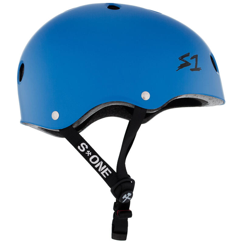 S1 LIFER HELMET MULTIIMPACT & HIGHIMPACT CERTIFIED MATT CYAN S1