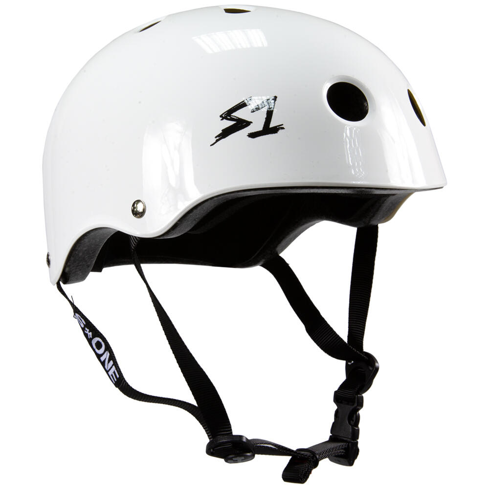 S1 HELMETS S1 LIFER HELMET - MULTI-IMPACT & HIGH-IMPACT CERTIFIED - WHITE GLOSS