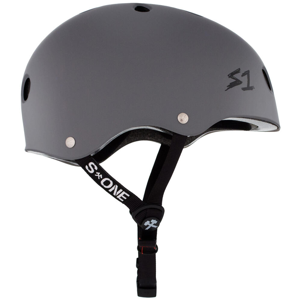 S1 LIFER Helmet - Multi-Impact & High-Impact Certified - Matt Light Grey 3/9
