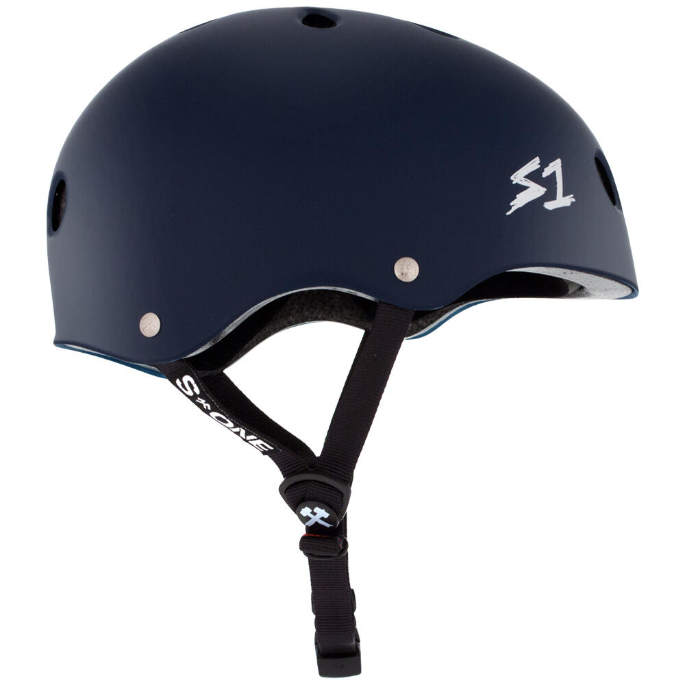 S1 LIFER Helmet - Multi-Impact & High-Impact Certified - Matt Navy Blue 3/9